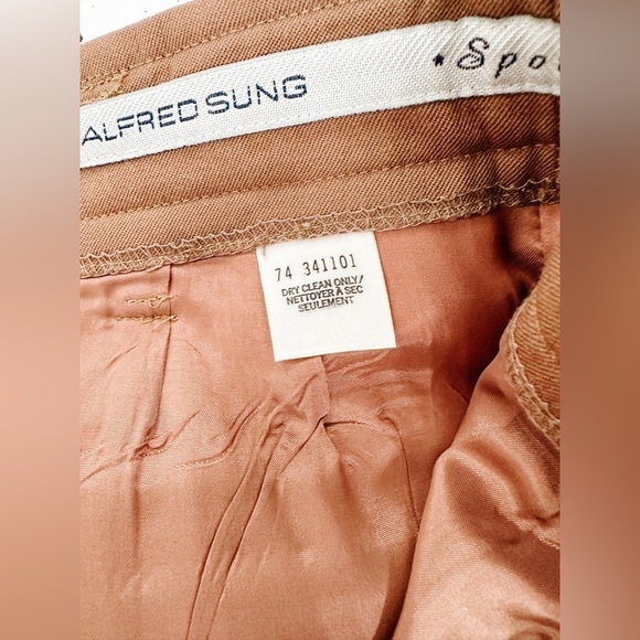 Alfred Sung - Sport Pencil Skirt - Tan - Size 6 - Picture 12 of 15